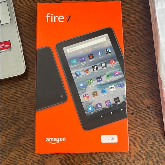 Amazon Other - Amazon Black Fire Tablet with Protective Accessories